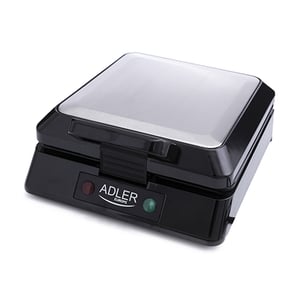 Adler AD 3036 4-slice Waffle Maker, 1500 W, Black, Gray