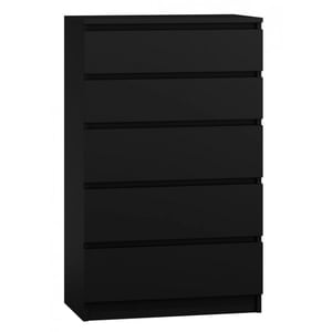 Topeshop M5 CZERŃ komoda