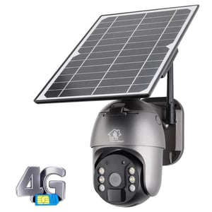 Extralink Kamera 3G/4G/LTE Mystic 4G PTZ z panelem solarnym 8W, 1080p, IP66, 4x akumulator 18650