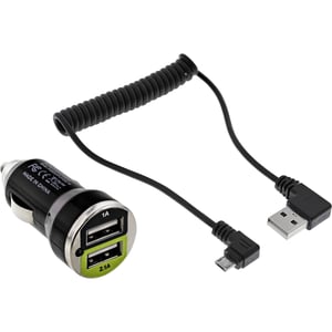 InLine 31502C ładowarka do urządzeń przenośnych Uniwersalne Czarny USB Automatyczna