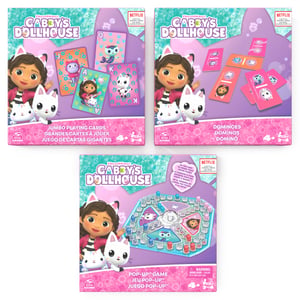Spel KOG KOL GabbysDlhs 3Pk Gms-paket GML Brädspel Flera genrer