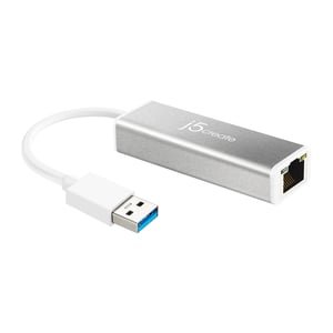 j5create JUE130 Wired USB Silver, White