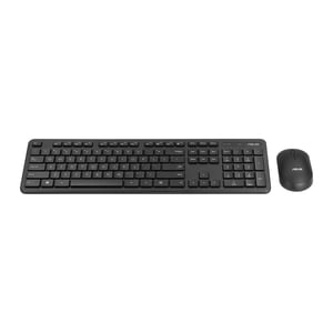 ASUS CW100 klawiatura Dołączona myszka Uniwersalne RF Bezprzewodowy + USB Czarny