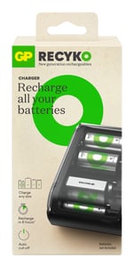 GP Batteries ReCyko+ B631 Akkuladegerät Akku für den Hausgebrauch USB
