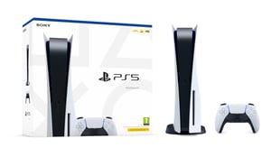Sony PlayStation 5 825 GB Wi-Fi Svart, Vit