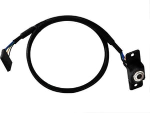 Asrock Rear Audio Cable – 3,5-mm-Audiokabel, schwarz