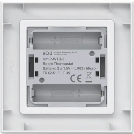 Homematic IP 162510A0 termostat Biały