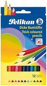 Pelikan 724039 Buntstifte, 12 Stück
