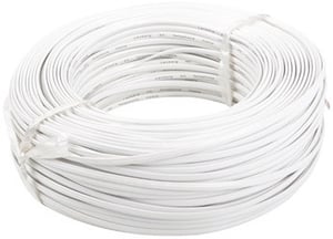 Lanberg TC-2CFL-10CC-1000-W telefonkabel 100 m Vit
