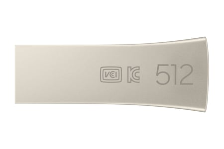 Samsung MUF-512BE pamięć USB 512 GB USB Typu-A 3.2 Gen 1 (3.1 Gen 1) Srebrny