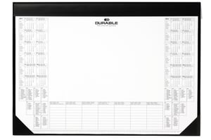 Durable 7291-01 Desk Pad, Foam, PVC, Black