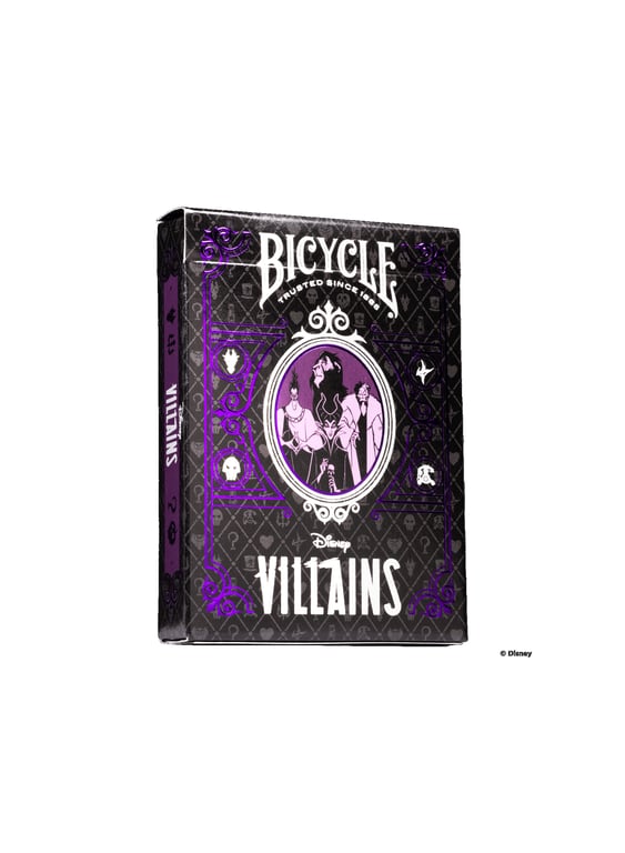 Bicycle Disney Villains karta do gry 56 szt.