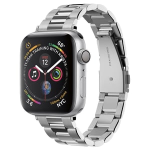 Spigen 061MP25943 smart personligt tillbehör Band Silver Rostfritt stål