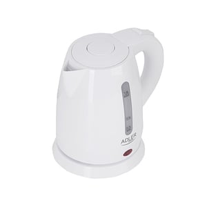 Adler AD 1272 Electric Kettle, 1 L, 1600 W, Hazelnut, White