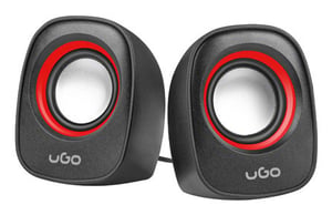uGo TAMU S100 Czerwony Przewodowa 6 W