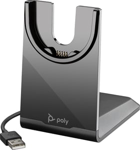POLY 220265-01 Docking Station, Handset, Black