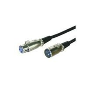 Microconnect XLRMF12 KVM-Kabel, schwarz, 12 m