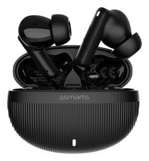 4smarts SkyBuds Pro ANC Zestaw słuchawkowy True Wireless Stereo (TWS) Douszny Połączenia/Muzyka/Sport/Codzienność Bluetooth Czarny