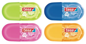 TESA 59816 taśma korekcyjna 6 m Niebieski, Zielony, Pomarańczowy, Różowy 16 szt.