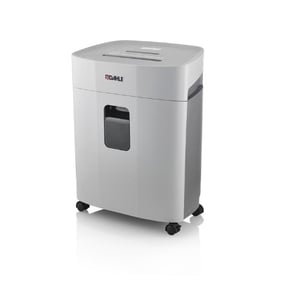 Dahle PaperSAFE 380 Aktenvernichter, Schnittvernichtung, 60 dB, 22,4 cm, Grau, Weiß