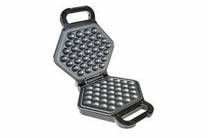Unold Bobby 1 Waffeleisen 700 W Schwarz, Silber