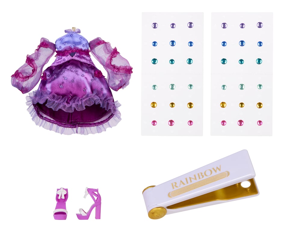 Rainbow High Be Dazzling Fashion Dolls- Noemie Violette (Purple)
