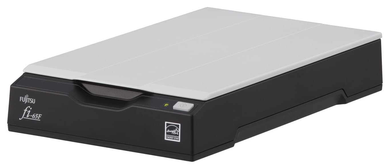Fujitsu fi-65F Skaner Płaski 600 x 600 DPI Czarny, Szary