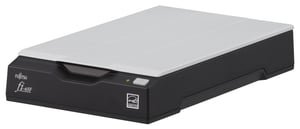 Fujitsu fi-65F Flatbed Scanner 600 x 600 DPI Black, Gray