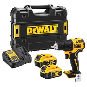 DeWALT DCD708P2T-QW Drill, 1650 RPM, 1.1 kg, Yellow