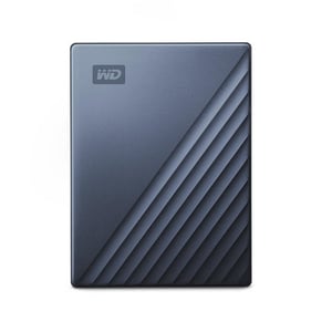 Western Digital WDBFTM0040BBL-WESN zewnętrzny dysk twarde 4 TB USB Type-C 3.2 Gen 1 (3.1 Gen 1) Czarny, Niebieski