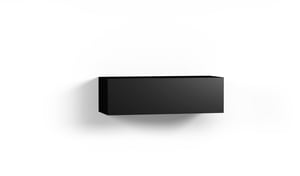 Tuckano Szafka RTV NEGRO 100x40xH.30 czarny/czarny mat