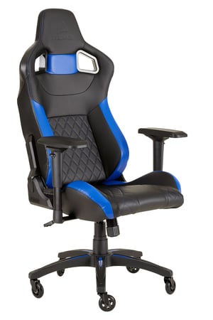 Corsair T1 Race Gamingstol Svart, Blå