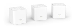 Tenda Nova MW3 trådlös router, dual-band (2,4 GHz/5 GHz), vit