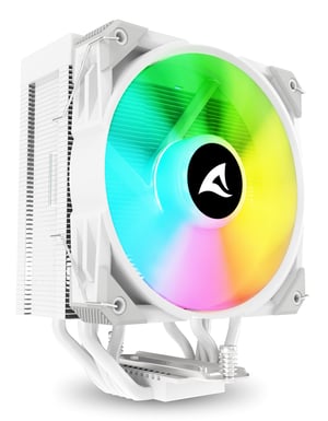 Sharkoon A50 RGB Procesor Chłodnica powietrza 12 cm Biały 1 szt.