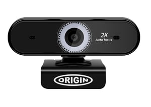Origin Storage OS-USB-2KWEBCAM 5 MP Webcam 2592 x 1944 px USB 2.0 Black
