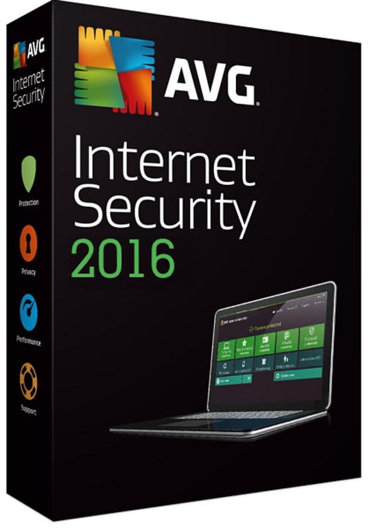 AVG Internet Security 2016 Bezpieczeństwo antywirusowe 2 lat(a)