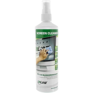 InLine 43204 zestaw do czyszczenia urządzeń LCD/LED/Plasma Spray do czyszczenia urządzeń 250 ml
