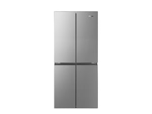 Hisense RQ563N4SI2 kyl- och frysskåp med öppning på båda sidor, fristående, 454 l, rostfritt stål