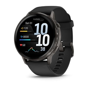 Garmin Venu 4 3,56 cm (1,4") AMOLED 45 mm Digital 454 x 454 px Touchscreen Schwarz WLAN GPS