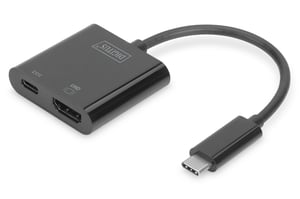 Digitus 4K-Grafikadapter USB Type-C™ HDMI + USB-C™ (PD)