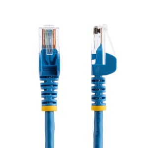 StarTech 45PAT1MBL kabel sieciowy Niebieski 1 m Cat5e U/UTP (UTP)