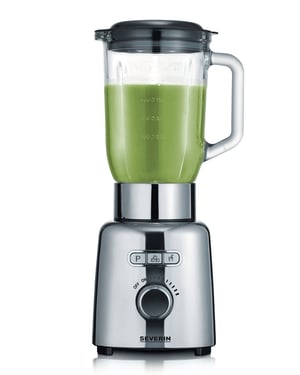 Severin SM 3710 1,5 l Blender stołowy 1000 W Czarny, Stal nierdzewna