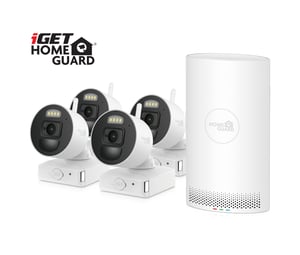 iGET HGNVK88004P Wired and Wireless 8-Channel Video Surveillance Kit