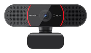 eMeet C960 4K kamera internetowa 3840 x 2160 px USB Czarny, Czerwony