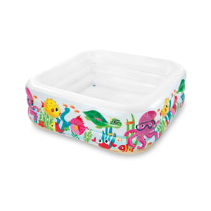 Intex 57471NP Outdoor Above-Ground Pool Inflatable Pool Rectangular Blue