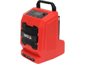 Yato YT-82940 radio Przenośny Cyfrowy Czarny, Czerwony