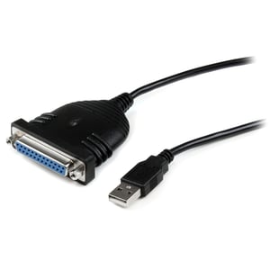 StarTech ICUSB1284D25 seriell kabel, svart, 1,9 m