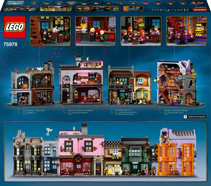 фото Блоковий конструктор LEGO Harry Potter Косий провулок (75978)