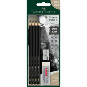 Faber-Castell 115298 grafitpenna, 4-pack.