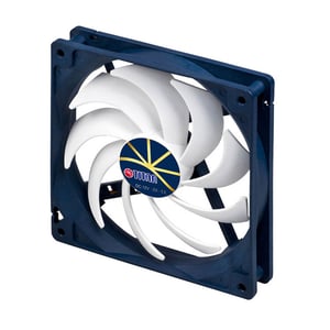 Titan TFD-14025H12ZP/KE(RB) kylsystem för datorer Datorchassi Fläkt 14 cm Blå, Vit